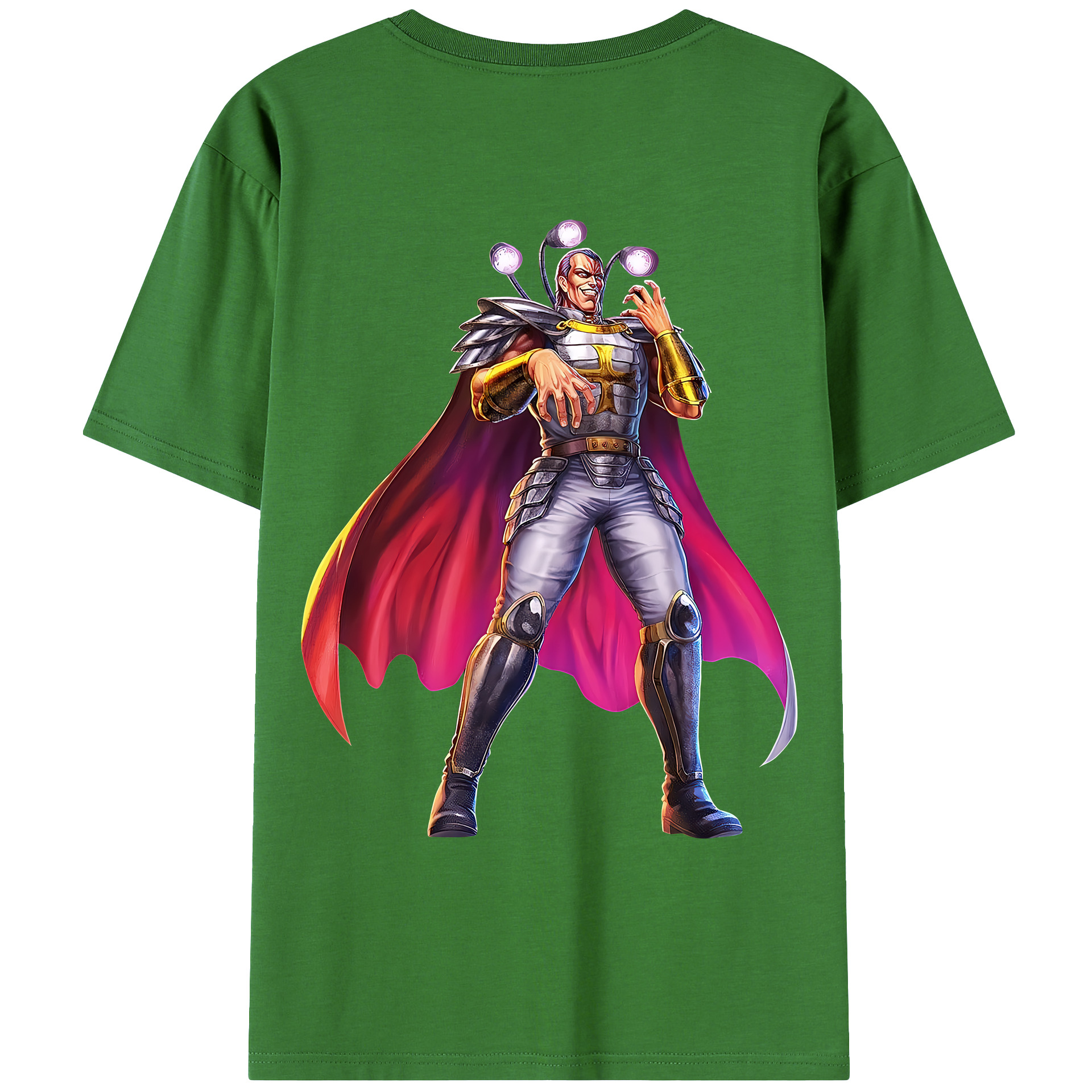 （画像用） 北斗の拳 Fist of the North Star レディース半袖Tシャツ(バックプリント)